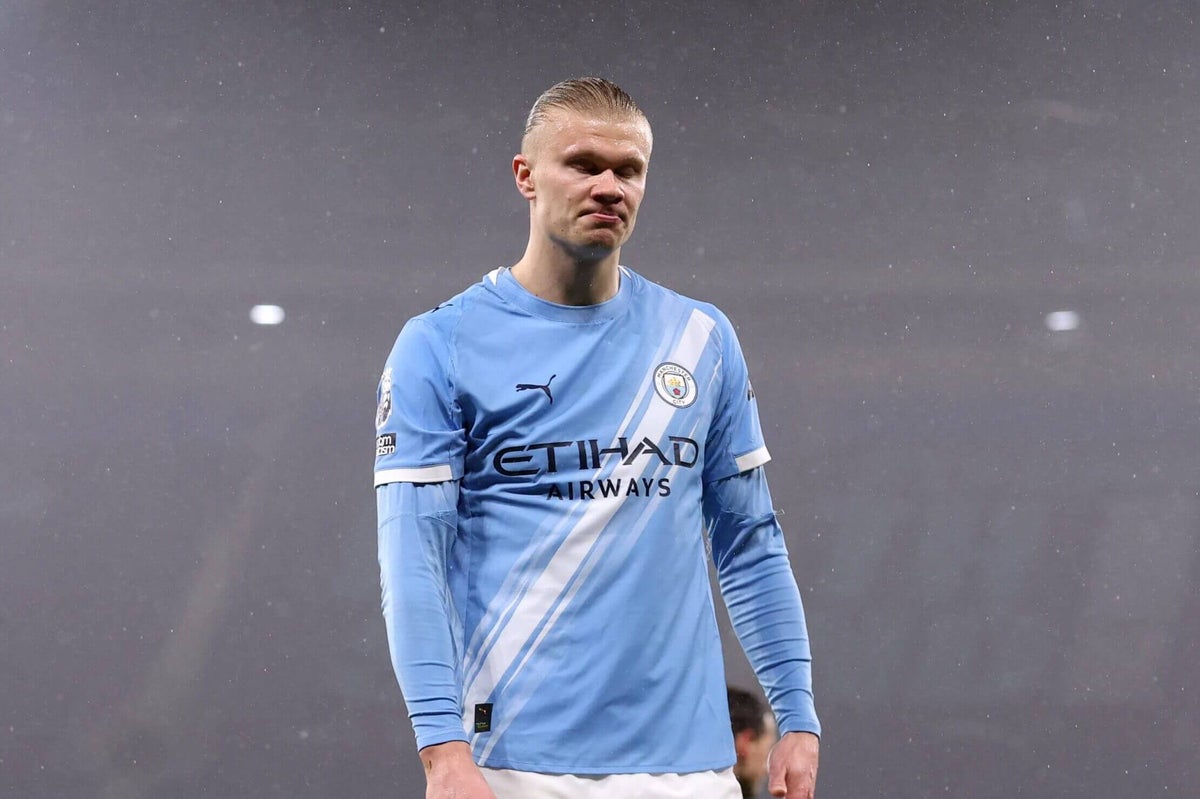Erling Haaland misses Manchester City’s trip to Leeds United