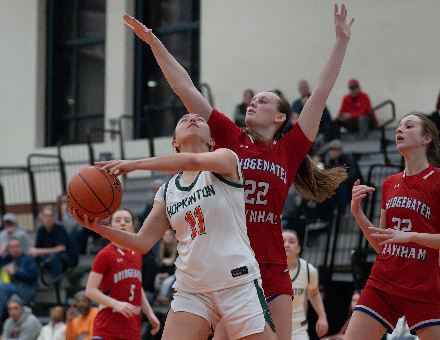 HHS Sports Roundup: Girls basketball bows out; boys hockey plays Monday - Hopkinton Independent