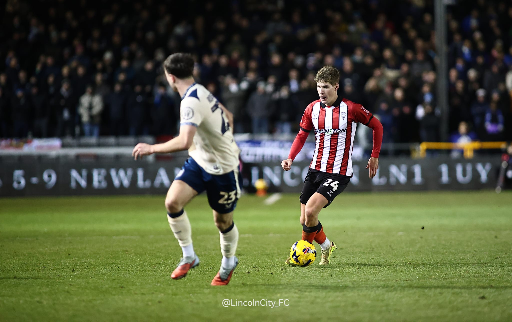 Imps stay second thanks to Reach’s glowing form in-front of goal