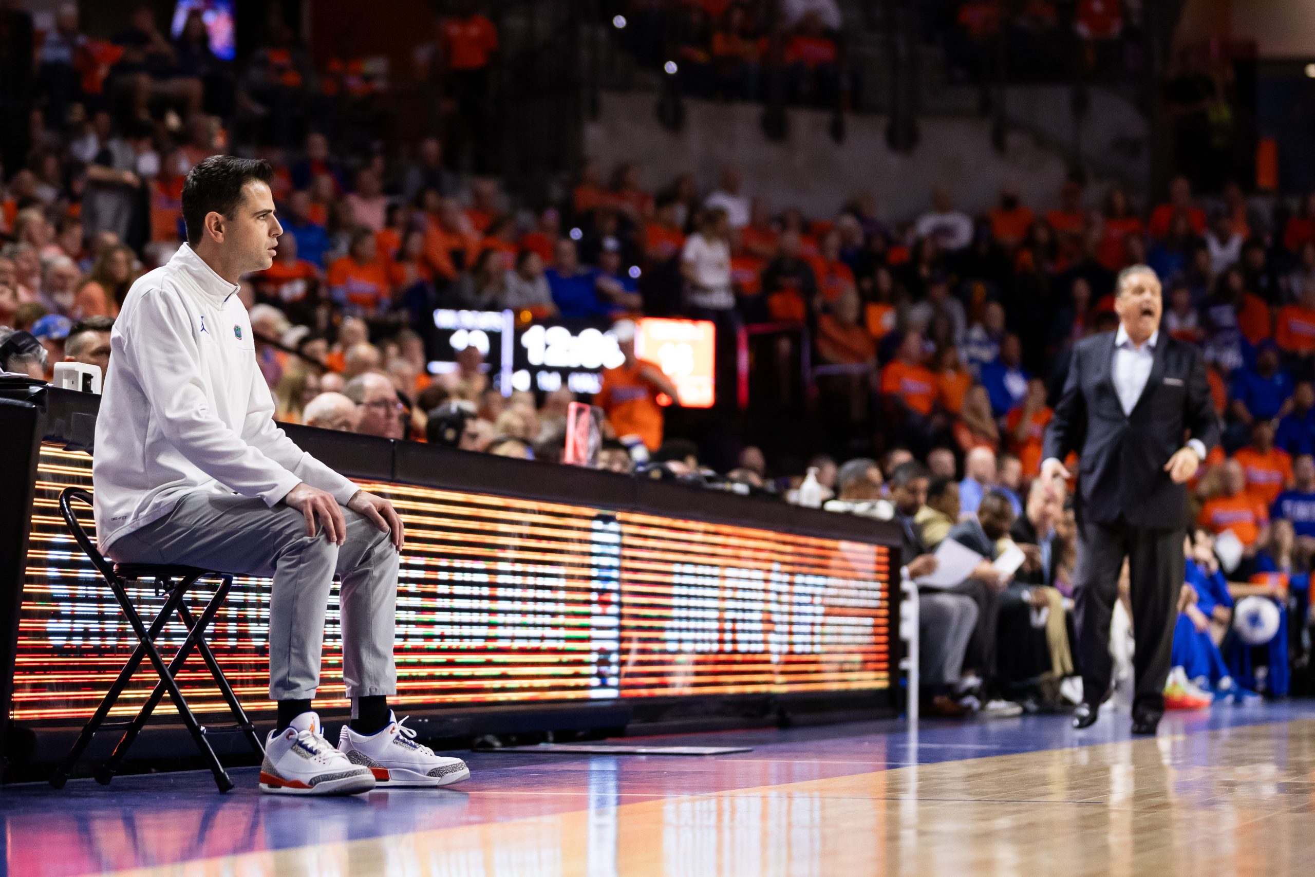 Todd Golden, John Calipari draw double technicals during Florida-Arkansas game