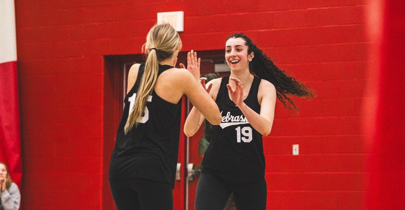 Huskers Sweep Ottawa in Beach Opener